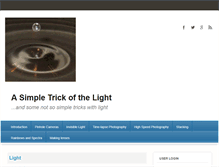 Tablet Screenshot of light.sci-toys.com
